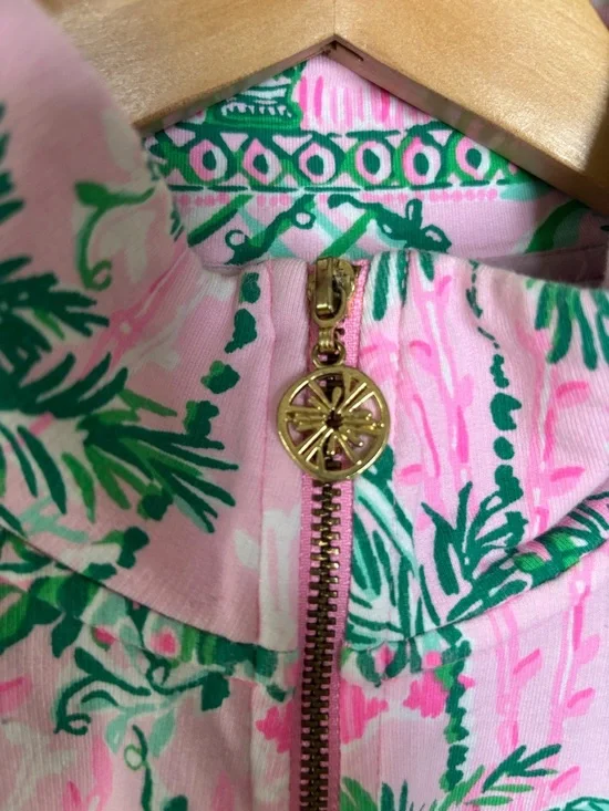 Lilly Pulitzer Skipper Popover in Mandevilla Baby Always Worth It - Picture 8 of 8